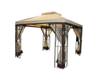 Tarrington House Павильон декоративный бежевый, 3 x 3м