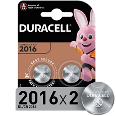 Батарейки Duracell CR2016, 2шт