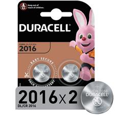 Батарейка DURACELL 2016, 2 штуки