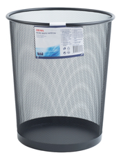 SIGMA Корзина для бумаг круглая металлическая сетка, 19.4л
