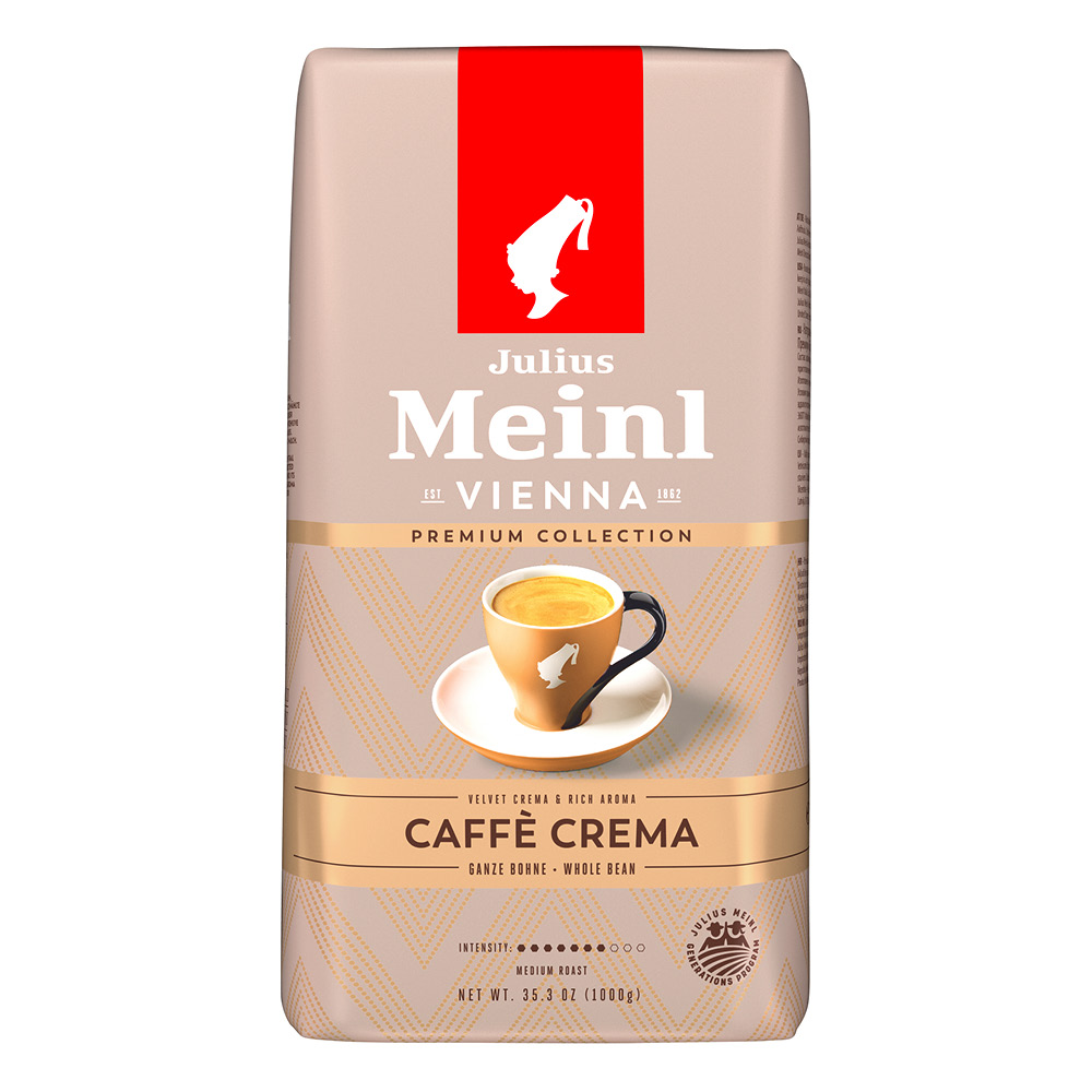 КофеJuliusMeinlСaffeCremaPremiumCollectionвзернах,1кг