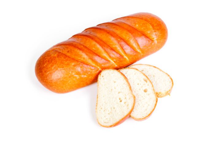 Батон СХЗ высший сорт нарезной, 350г