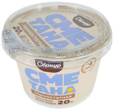 Сметана Сернурский СЗ термостатная 20%, 200г