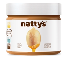 Паста-крем арахисовая Nattys Creamy с медом, 325г