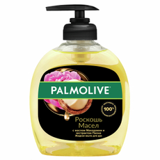 Мыло жидкое Palmolive Роскошь Масел с маслом Макадамии и экстрактом Пиона, 300мл