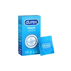Презервативы Durex Classic классические с гелем-смазкой, 12шт