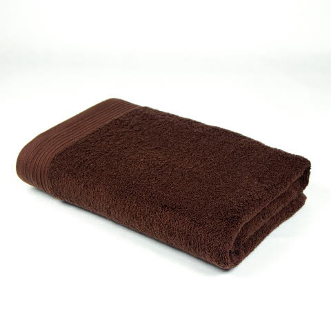 Tarrington House Полотенце махровое бежевое хлопок, 90 х 150см