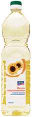 aro Масло подсолнечное рафинированное дезодорированное, 900мл