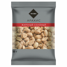 RIOBA Арахис жареный соленый, 50г