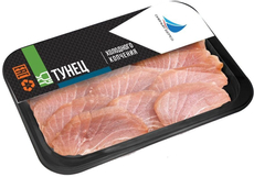 Тунец Дивный берег ломтики холодного копчения, 200г