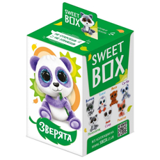 Мармелад жевательный Sweet Box Зверята + игрушка, 10г