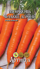 Семена Артикул Морковь Флакке Агрони, 10г