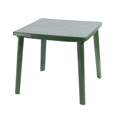 Стол квадратный пластиковый шоколад