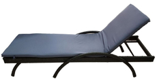 Шезлонг-лежак Greengard с регулируемой спинкой, 76 x 56 x 200см