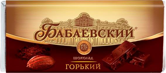 Шоколад Горький БАБАЕВСКИЙ, 60 г
