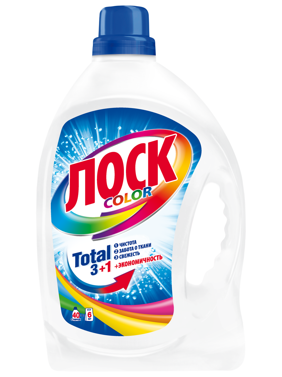 Изображение товара Гель для стирки Лоск Color 40 стирок, 2.6л