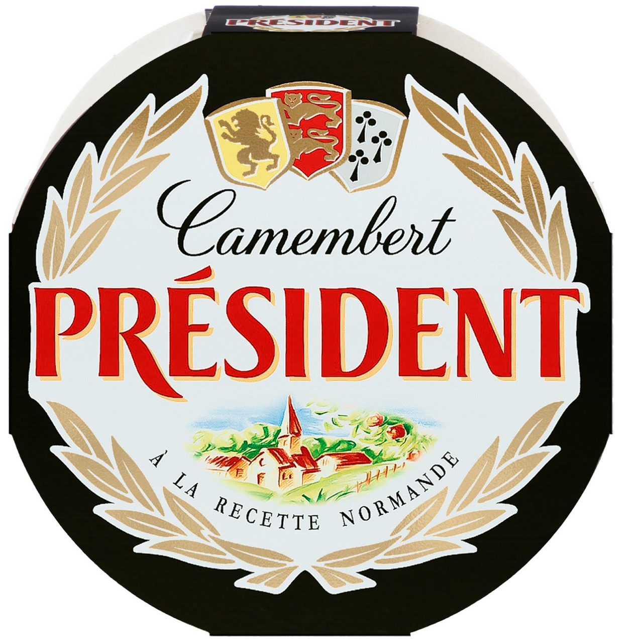 Сыр мягкий President Камамбер с белой плесенью 45%, 125г