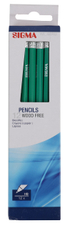 SIGMA Карандаши пластиковые HB с ластиком, 12шт