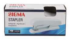 SIGMA Степлер белый, 20 листов