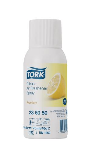Освежитель воздуха TORK освежающий цитрус, 12шт купить с доставкой на ...