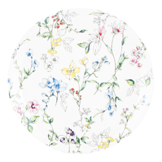 Тарелка десертная Domenik Wild botanicals фарфор цветочный принт, 19см