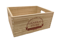 Короб General Store деревянный S, 11 х 18 х 24см