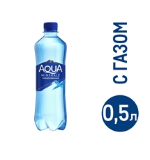 Вода Aqua Minerale питьевая газированная, 500мл