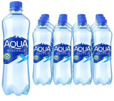 Вода Aqua Minerale питьевая газированная, 500мл x 12 шт