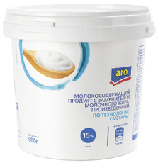 aro Продукт молокосодержащий 15%, 900г
