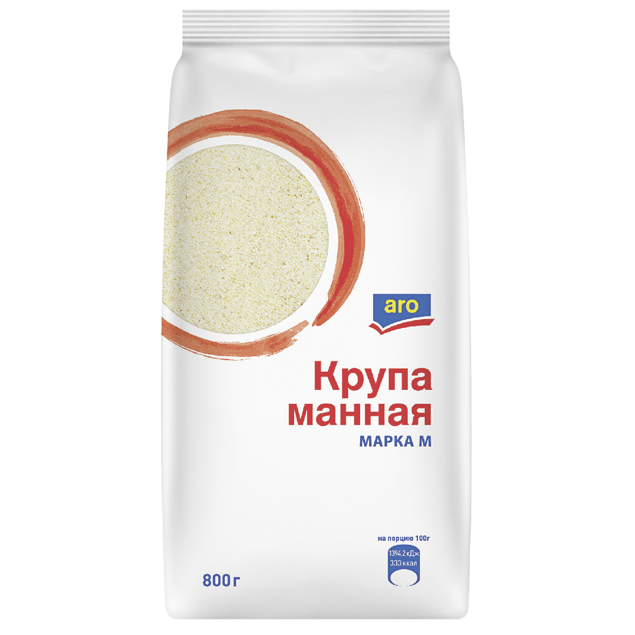 Изображение товара aro Крупа манная, 800г