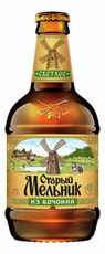 Пиво Старый Мельник из Бочонка светлое, 0.45л