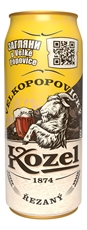Пиво Velkopopovicky Kozel Rezany, 0.45л