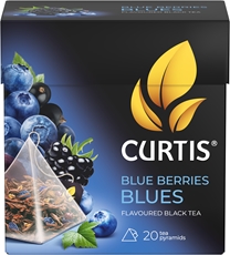 Чай Curtis Blue Berries Blues черный в пирамидках (1.8г x 20шт), 36г