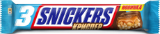 Батончик шоколадный Snickers Криспер, 60г