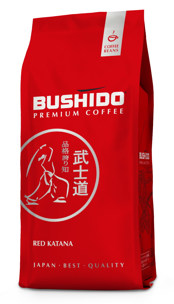 Кофе зерновой BUSHIDO Red Katana, 227 г
