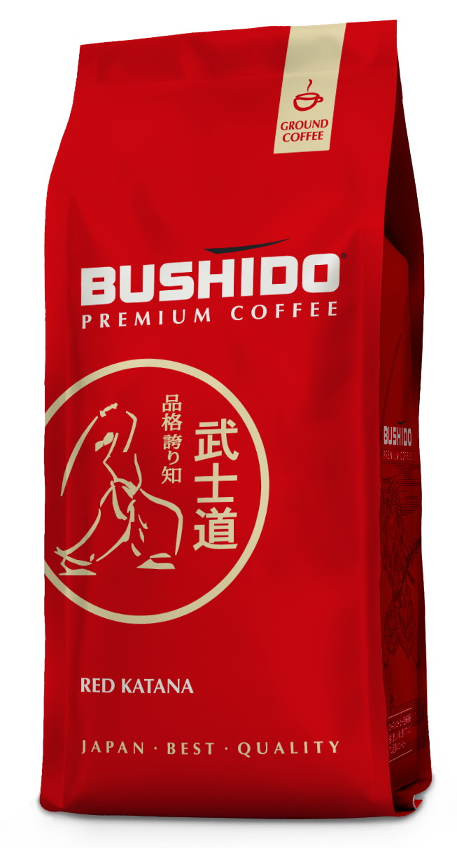 Изображение товара Кофе Bushido Red Katana молотый 227 г премиум-качества для всех способов приготовления
