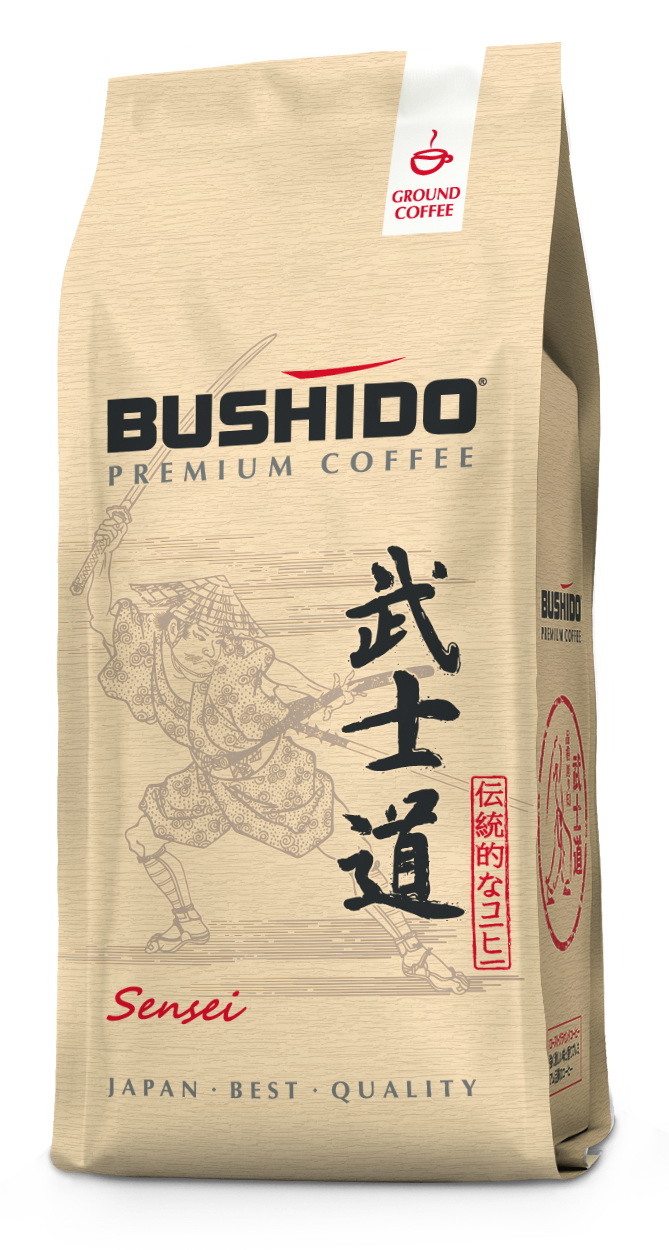 Изображение товара Кофе Bushido Sensei молотый 227 г средней обжарки из 100% Арабики