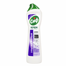 Средство чистящее Сиф Универсальное Ультра Белый для отбеливания и гигиенической чистоты, 450мл