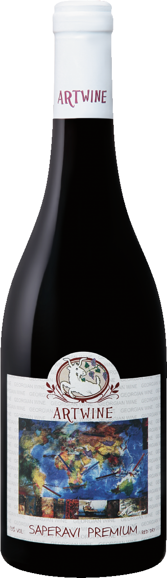 Изображение товара Вино Askaneli Brothers Artwine Saperavi красное сухое, 0.75л
