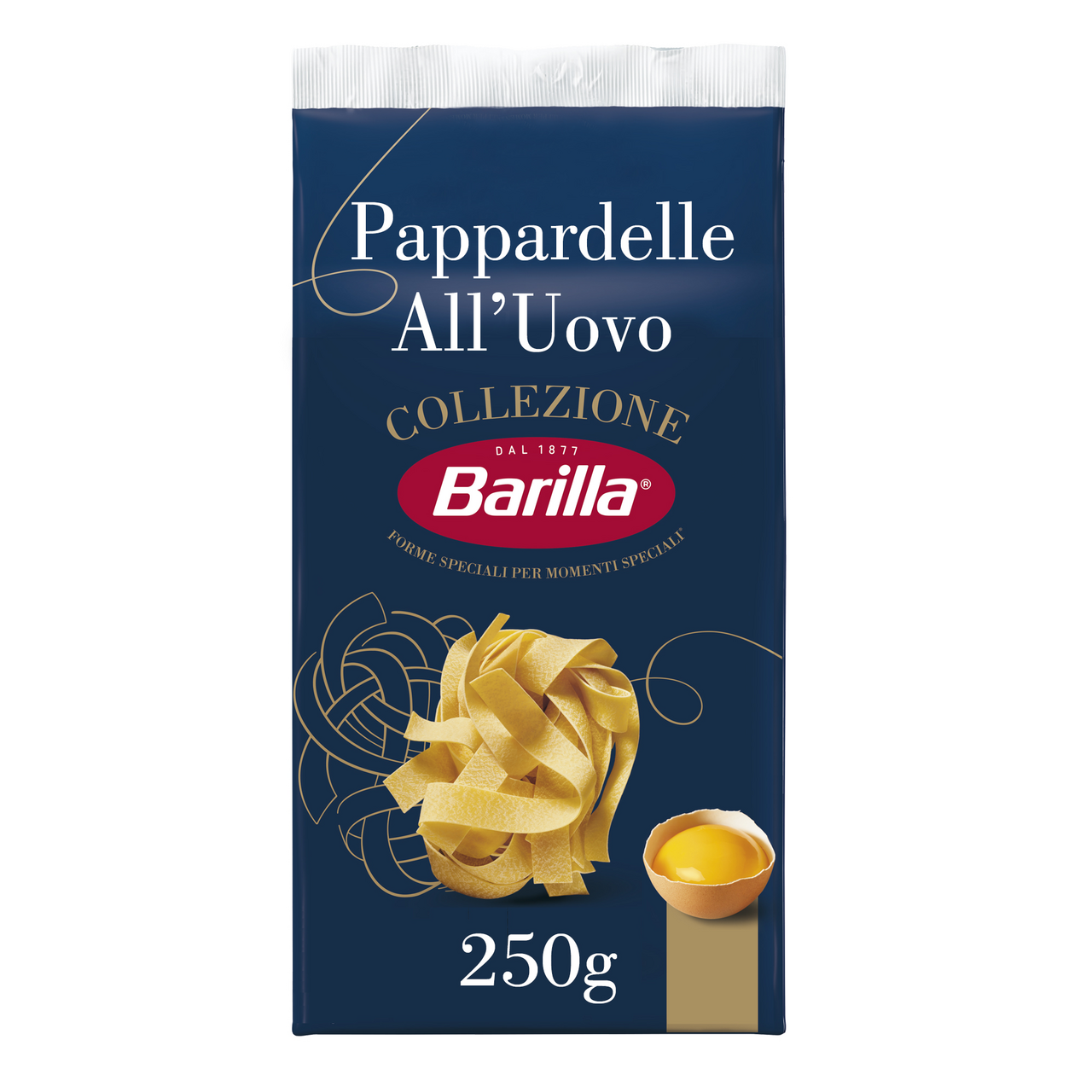 Изображение товара Макароны гнезда Barilla Pappardelle All'Uovo №176 яичные высший сорт, 250г
