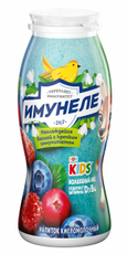 Напиток кисломолочный детский Имунеле For Kids Волшебный лес 1.5% с 3 лет, 100г