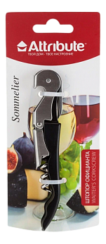 Изображение товара Штопор официанта Attribute Sommelier складной, 12.5 x 1.2 x 2см