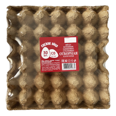 Яйцо куриное Экоптица С0, 30шт