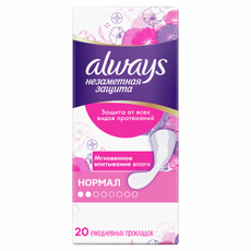 Прокладки ежедневные Always Ultra Normal Незаметная Защита, 20шт