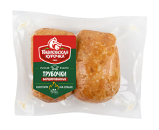 Трубочки фаршированные Павловская курочка из мяса цыпленка-бройлера копчено-вареные, ~600г