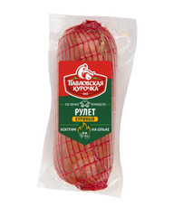 Рулет Павловская курочка куриный копчено-вареный, ~450г