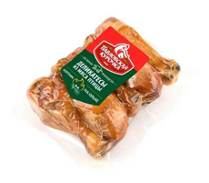 Голень из мяса птицы Павловская курочка Деликатесы копчено-вареная, ~500г