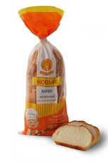 Батон Обнинский хлеб Новый нарезка, 380г
