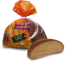 Хлеб Обнинский хлеб Столичный нарезка, 350г