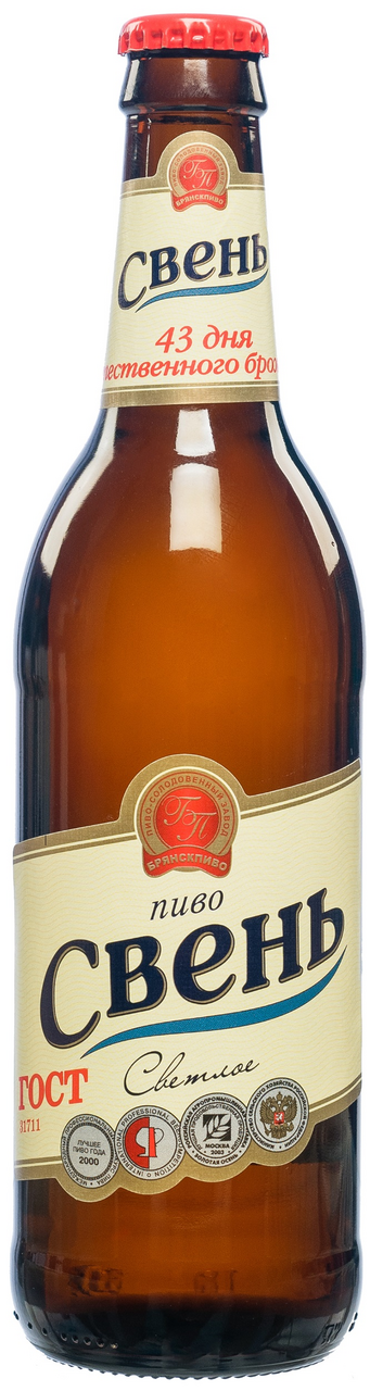 Пиво Свень светлое, 0.45л